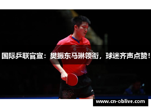 国际乒联官宣：樊振东马琳领衔，球迷齐声点赞！