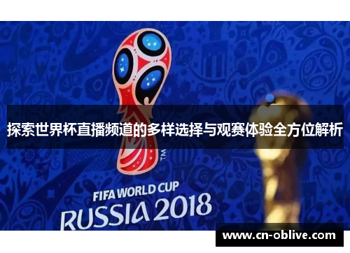 探索世界杯直播频道的多样选择与观赛体验全方位解析
